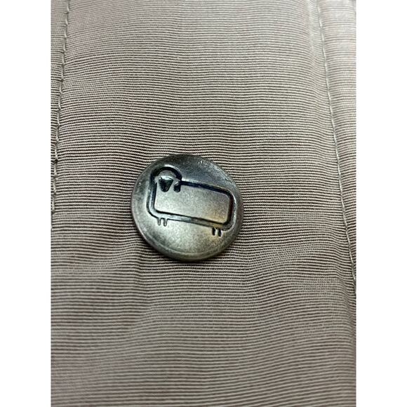 Vintage Woolrich Jacket Men 2XL Beige Multi Pockets double Zip Made in USA - Picture 6 of 16